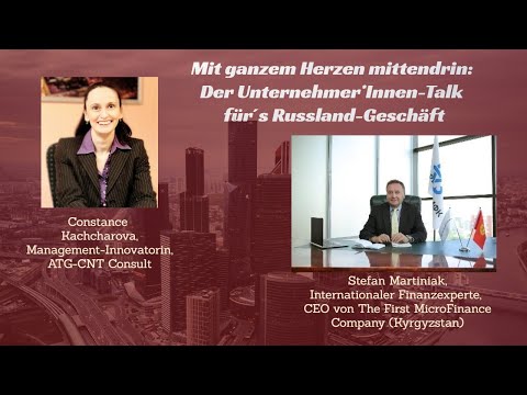 Unternehmer*innen-Talk: Constance Kachcharova im Gespräch mit Stefan Martiniak