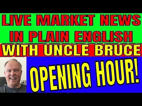 MARKETS UP AS INVESTORS HOPE FOR YEAR END RALLY LIVE STOCK TRADING IN PLAIN ENGLISH WITH UNCLE BRUCE