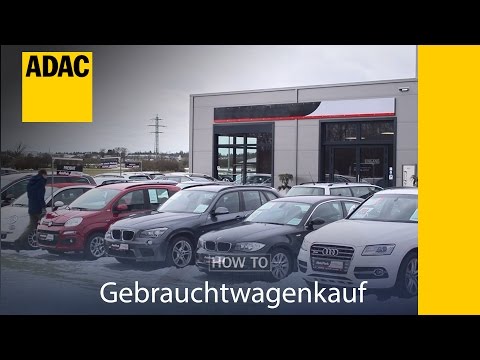 ADAC How To Gebrauchtwagenkauf I ADAC