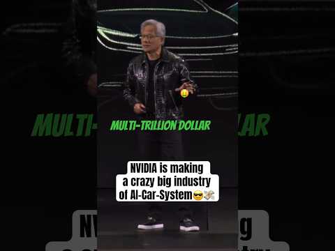 NVIDIA’s SELF-DRIVING AI SYSTEM is Next Level at CES2025 😎💫#nvidia #toyota #tesla #evcar