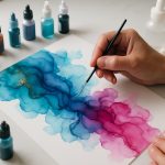 アルコールインクアート: 流れる色のマスタリーで鮮やかな創造性を解き放つ