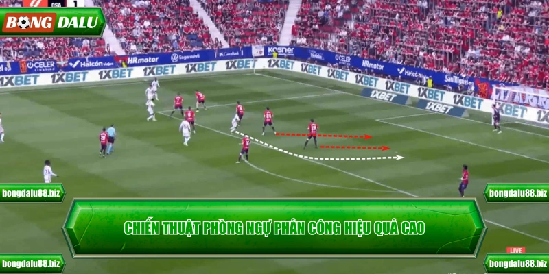 Chiến thuật phòng ngự phản công hiệu quả cao